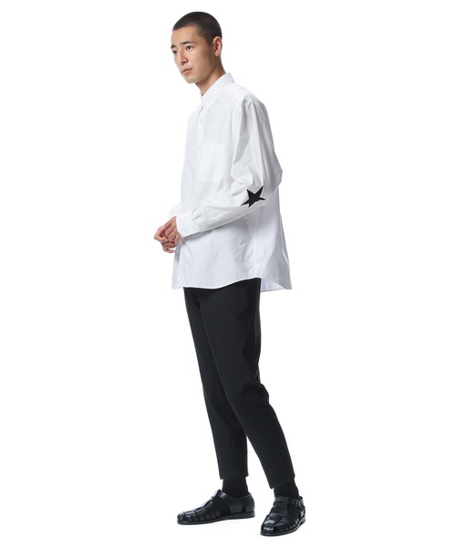 SOPHNET.（ソフネット）の「STAR ELBOW PATCHED BIG B.D SHIRT（シャツ/ブラウス・メンズ・ネイビー/ホワイト・X-LARGE/LARGE/MEDIUM/SMALL）」の11枚目の写真