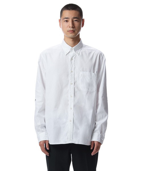 SOPHNET.（ソフネット）の「STAR ELBOW PATCHED BIG B.D SHIRT（シャツ/ブラウス・メンズ・ネイビー/ホワイト・X-LARGE/LARGE/MEDIUM/SMALL）」の3枚目の写真