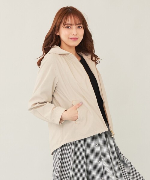 【撥水加工】2WAYレディ ブルゾン