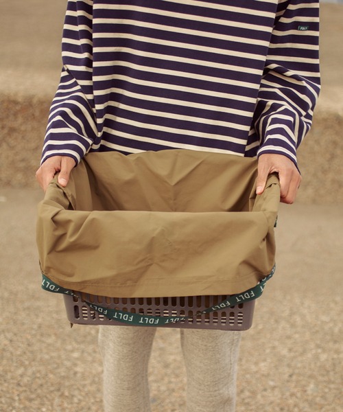 FIDELITY(フィデリティ)の「TECH RIP ECO BAG - Large / テックリップエコバッグ - ラージ(エコバッグ/サブバッグ・メンズ・サンドベージュ/カーキ/オフホワイト/ブラック・LARGE)」の1枚目の写真