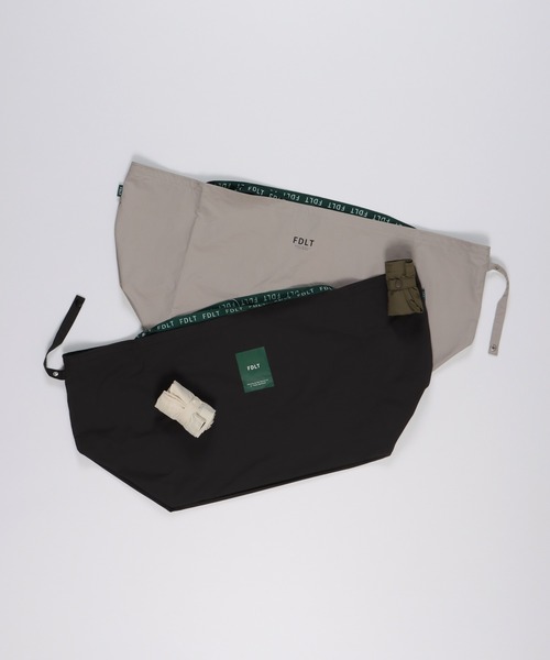 FIDELITY(フィデリティ)の「TECH RIP ECO BAG - Large / テックリップエコバッグ - ラージ(エコバッグ/サブバッグ・メンズ・サンドベージュ/カーキ/オフホワイト/ブラック・LARGE)」の15枚目の写真