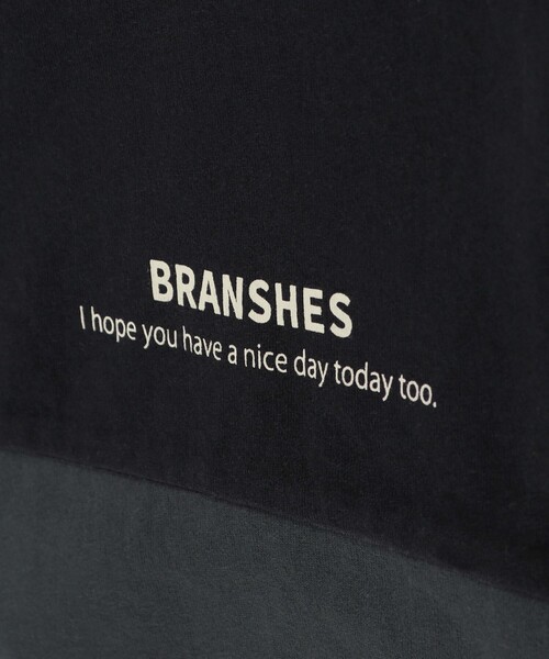 BRANSHES(ブランシェス)の「【カラー切り替え】コットン長袖Tシャツ ロンT<br>(Tシャツ/カットソー・キッズ・杢グレー/ベージュ/チャコールグレー・120/140/90/110/150/100/130)」の22枚目の写真