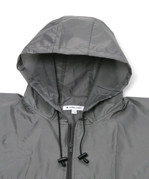 GLOBAL WORK（グローバルワーク）の「撥水レインポンチョ/236661（ポンチョ・レディース・ベージュ/グレー/グリーン・FREE）」の6枚目の写真