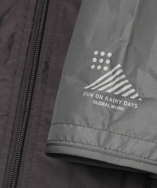 GLOBAL WORK（グローバルワーク）の「撥水レインポンチョ/236661（ポンチョ・レディース・ベージュ/グレー/グリーン・FREE）」の11枚目の写真