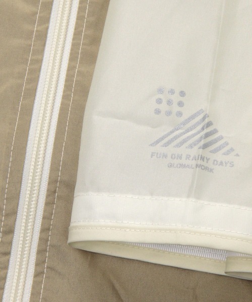GLOBAL WORK（グローバルワーク）の「撥水レインポンチョ/236661（ポンチョ・レディース・ベージュ/グレー/グリーン・FREE）」の13枚目の写真