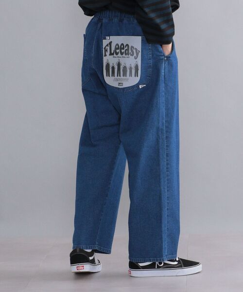 Lee(リー)の「【WEB限定】Lee: FLeeasy ワンサイズ フィット ストレッチ デニム イージーパンツ(デニムパンツ・メンズ・ネイビー/ロイヤルブルー・ONE SIZE)」の15枚目の写真