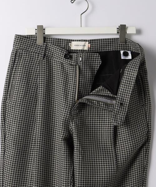 HONOR THE GIFT（オナーザギフト）の「＜HONOR THE GIFT＞ H/TOOTH PT/パンツ（その他パンツ・メンズ・ブラウン/クリーム・34inch/32inch/30inch）」の6枚目の写真