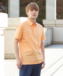 ゴルフ 【#NEW COMFORT】VIBTEXフランス綾ストレッチ半袖ポロシャツ ニューコンフォート ポロシャツ ゴルフウェア スポーツウェア