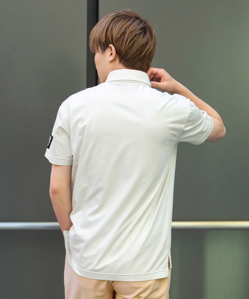 ゴルフ 【#NEW COMFORT】VIBTEXフランス綾ストレッチ半袖ポロシャツ ニューコンフォート ポロシャツ ゴルフウェア スポーツウェア