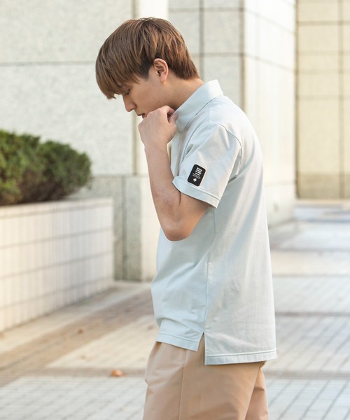 ゴルフ 【#NEW COMFORT】VIBTEXフランス綾ストレッチ半袖ポロシャツ ニューコンフォート ポロシャツ ゴルフウェア スポーツウェア