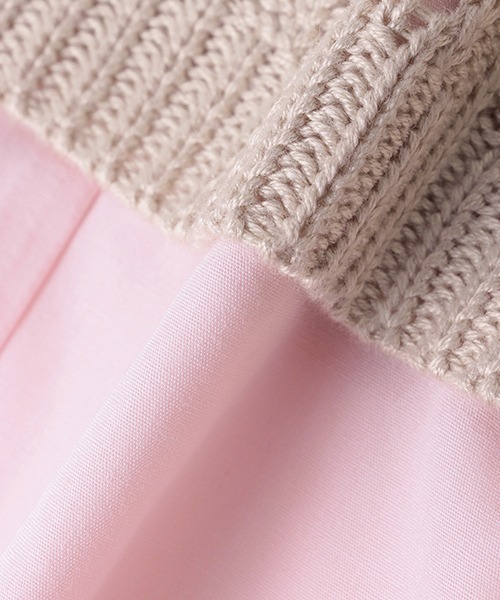 petit main（プティマイン）の「【リンク】ベスト＆シャツワンピース(キッズ)（シャツワンピース・キッズ・ブルー/オフホワイト/ピンク・100cm/120cm/80ｃｍ/90cm/130cm/110cm）」の13枚目の写真