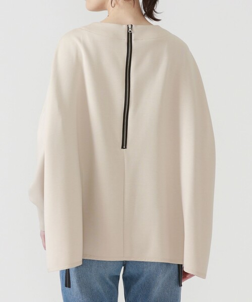 LOVELESS（ラブレス）の「スムースポンチフレアプルオーバー（その他トップス・レディース・ブラック/ベージュ系その他/グリーン系その他・36）」の9枚目の写真