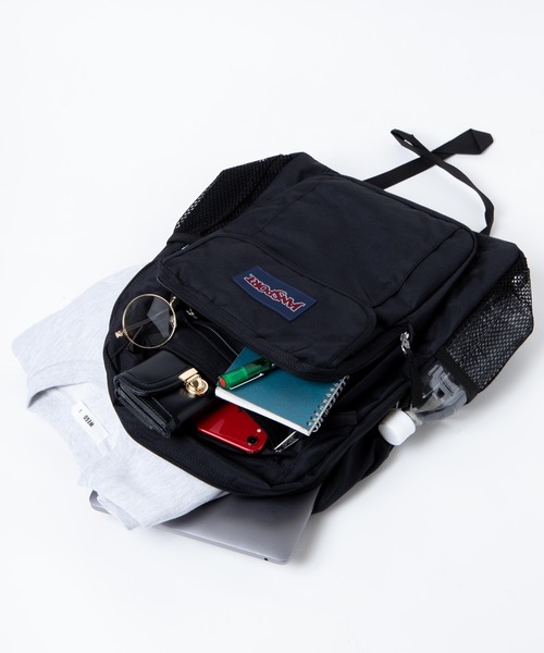 JANSPORT(ジャンスポーツ)の「WEGO/JANSPORT UNION PACK(バックパック/リュック・レディース・ブラック/グレー・FREE)」の11枚目の写真