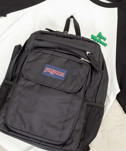 JANSPORT(ジャンスポーツ)の「WEGO/JANSPORT UNION PACK(バックパック/リュック・レディース・ブラック/グレー・FREE)」の12枚目の写真