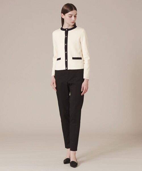 MACKINTOSHウール100% ニットジャケットカーディガン くるみボタン