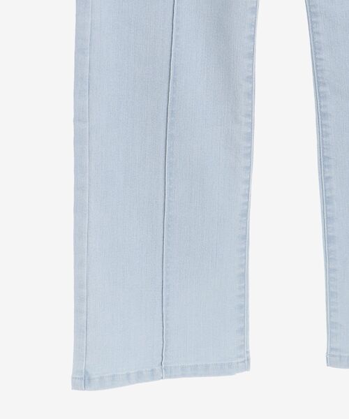 MAJESTIC LEGON（マジェスティックレゴン）の「レースアップストレートパンツ（デニムパンツ・レディース・サックスブルー/ネイビー/ピンク・SMALL/MEDIUM）」の7枚目の写真