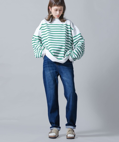 folka（フォルカ）の「【folka（フォルカ）】2022S/S ストレートデニムパンツ（デニムパンツ・レディース・ネイビー/ブルー・M/L）」の20枚目の写真