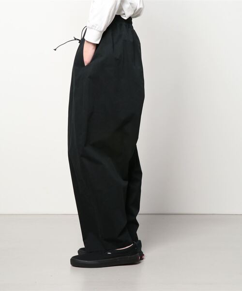 my beautiful landlet（マイビューティフルランドレット）の「【my beautiful landlet】 cotton nylon bio wide easy pants（その他パンツ・メンズ・ホワイト/ブラック/ベージュ・1/0）」の13枚目の写真