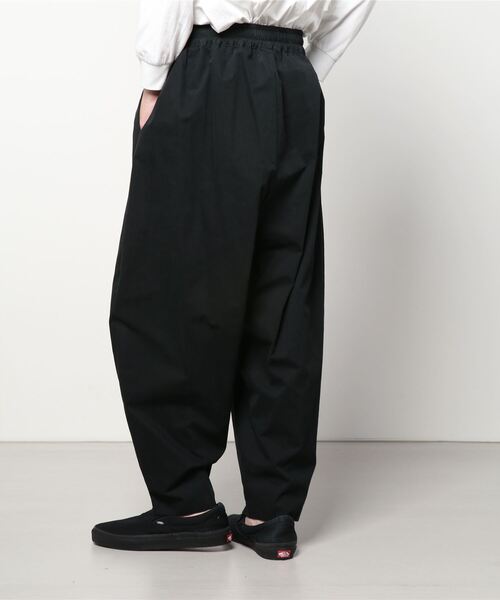 my beautiful landlet（マイビューティフルランドレット）の「【my beautiful landlet】 cotton nylon bio wide easy pants（その他パンツ・メンズ・ホワイト/ブラック/ベージュ・1/0）」の14枚目の写真