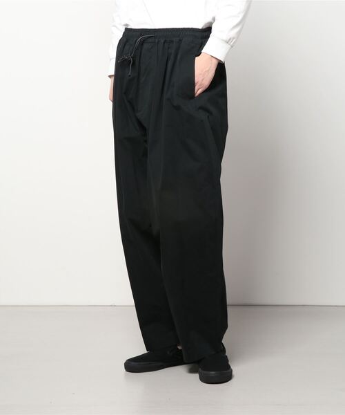 my beautiful landlet（マイビューティフルランドレット）の「【my beautiful landlet】 cotton nylon bio wide easy pants（その他パンツ・メンズ・ホワイト/ブラック/ベージュ・1/0）」の12枚目の写真