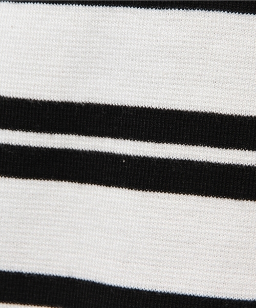 MYSELF ABAHOUSE（マイセルフアバハウス）の「COTTONブレンドミラノリブニット（ニット/セーター・レディース・イエロー/ブルー/ブラック・FREE）」の10枚目の写真