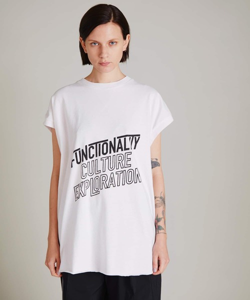 F/CE. （エフシーイー）の「F/CE. FCE. T-SHIRT / エフシーイー エフシーイー Tシャツ（Tシャツ/カットソー・レディース・ホワイト/ブラック/グレー/ピンク・FREE）」の3枚目の写真