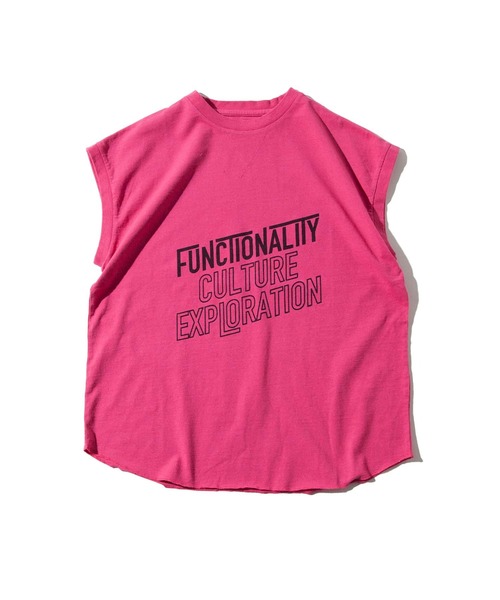 F/CE. （エフシーイー）の「F/CE. FCE. T-SHIRT / エフシーイー エフシーイー Tシャツ（Tシャツ/カットソー・レディース・ホワイト/ブラック/グレー/ピンク・FREE）」の9枚目の写真