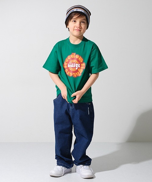 XLARGE KIDS（エクストララージキッズ）の「ロゴニットキャップ（ニットキャップ/ビーニー・キッズ・ブラック/ネイビー・FREE）」の6枚目の写真