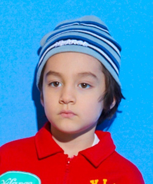 XLARGE KIDS（エクストララージキッズ）の「ロゴニットキャップ（ニットキャップ/ビーニー・キッズ・ブラック/ネイビー・FREE）」の14枚目の写真