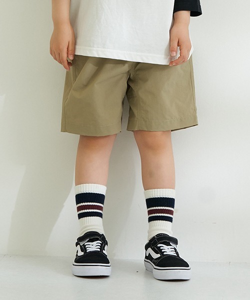 b・ROOM（ビールーム）の「【撥水加工】エニウェアパンツ(BOYS)（その他パンツ・キッズ・ピンク/オレンジ/ベージュ/ミント/ネイビー/ブルーグレー/カーキ/ラベンダー・100cm/110cm/120cm/130cm/140cm）」の3枚目の写真