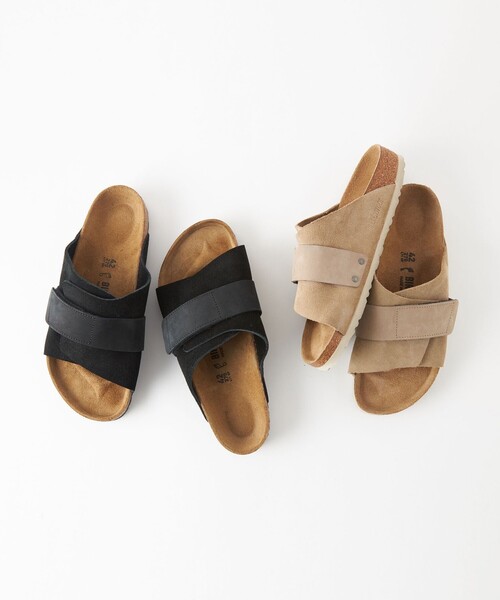 BIRKENSTOCK（ビルケンシュトック）の「＜BIRKENSTOCK（ビルケンシュトック）＞ Kyoto キョウト サンダル（サンダル・メンズ・ベージュ/ブラック・43/40/41/42）」の4枚目の写真