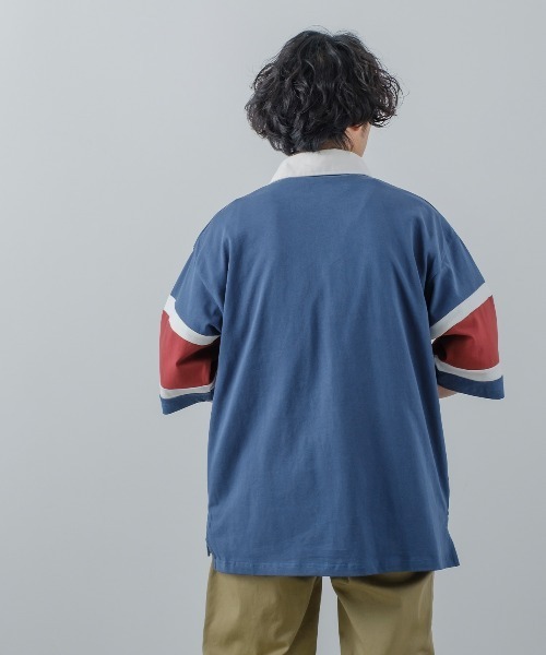 improves（インプローブス）の「ヘビーウェイト ラインボーダー 半袖