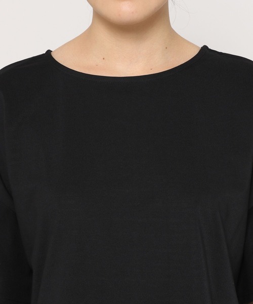 LEPSIM（レプシィム）の「マルチキノウソデフレアTシャツ　262405（Tシャツ/カットソー・レディース・ピンク/オフホワイト/ブラック/ブルー・MEDIUM/LARGE）」の5枚目の写真