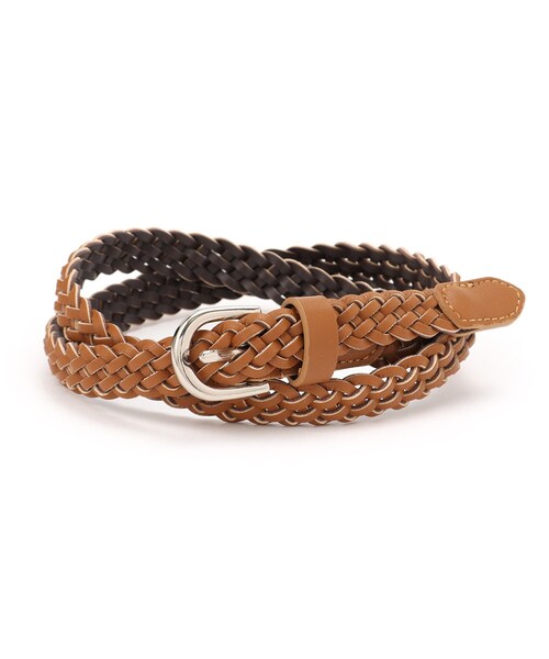 DRESKIP（ドレスキップ）の「◆メッシュベルト（ベルト・レディース・アイボリー/ブラック/ブラウン系/ダークブラウン・00）」の6枚目の写真