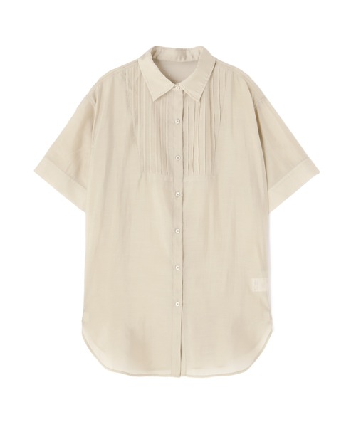 「N.（N. Natural Beauty Basic）」 半袖シャツ MEDIUM ベージュ レディース N.（N. Natural Beauty Basic）（エヌエヌナチュラル