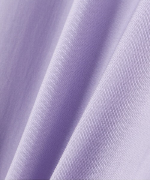 N.（N. Natural Beauty Basic）（エヌエヌナチュラルビューティーベーシック）の「◆タックビブ半袖チュニックシャツ（シャツ/ブラウス・レディース・ベージュ/パープル/ライトグリーン・MEDIUM）」の18枚目の写真