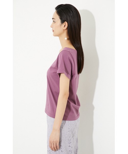 rienda（リエンダ）の「Linda PRECIOSA Tシャツ（Tシャツ/カットソー・レディース・ホワイト/ブラック/グリーン/スモークピンク・FREE）」の13枚目の写真