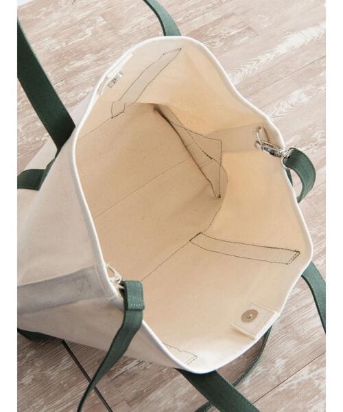 AMERICAN HOLIC（アメリカンホリック）の「キャンバストートバッグ / CANVAS 2WAY TOTE BAG（トートバッグ・レディース・ネイビー/レッド/カーキ/イエロー・FREE）」の15枚目の写真