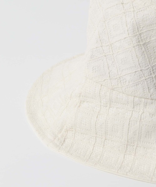 SMELLY（スメリー）の「レースバケットハット（ハット・レディース・ホワイト系その他/グリーン系その他・-）」の22枚目の写真