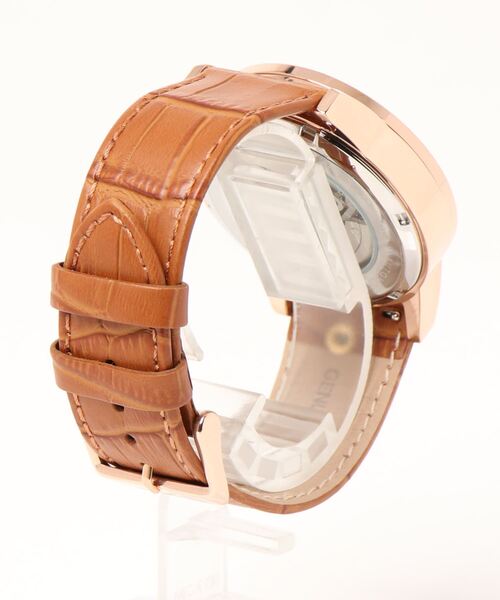 LOBOR(ロバー)の「LOBOR CELLINI GUILDFORD (BROWN)(アナログ腕時計・レディース・ピンク・FREE)」の2枚目の写真