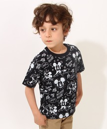 Disney（ディズニー）の「親子お揃い ディズニー キャラ総柄 Tシャツ 6843K（Tシャツ/カットソー）」