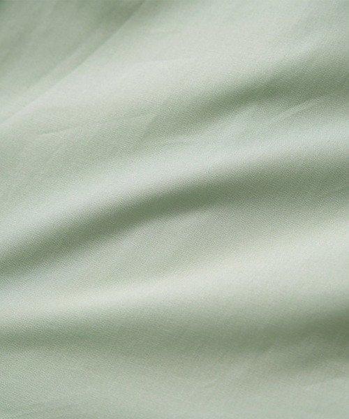BRICK & SONS(ブリックアンドサンズ)の「リラックスバックプリーツシャツ<ミント>(シャツ/ブラウス・メンズ・ミント・LL/S/M/L)」の8枚目の写真