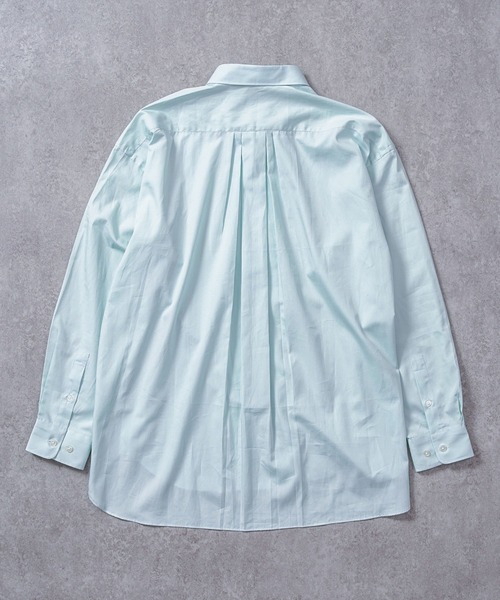 BRICK & SONS(ブリックアンドサンズ)の「リラックスバックプリーツシャツ<ミント>(シャツ/ブラウス・メンズ・ミント・LL/S/M/L)」の21枚目の写真