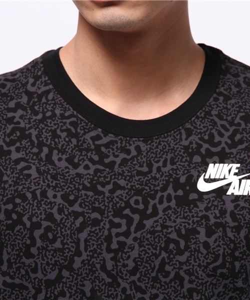 NIKE SPORTSWEAR（ナイキスポーツウェアー）の「ナイキ バスケットボール ピボット ロンT 長袖Tシャツ NIKE BB PIBOT LS PRINT TEE 646283（Tシャツ/カットソー・メンズ・ブラック/ライトグリーン・SMALL/LARGE/MEDIUM/X-LARGE）」の6枚目の写真