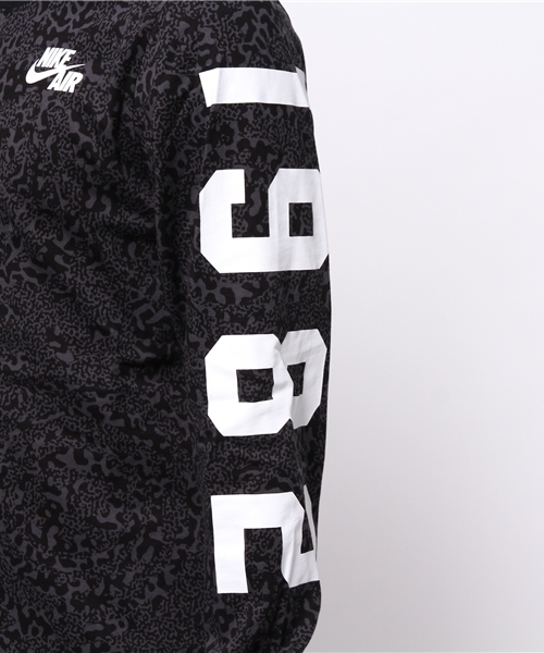 NIKE SPORTSWEAR（ナイキスポーツウェアー）の「ナイキ バスケットボール ピボット ロンT 長袖Tシャツ NIKE BB PIBOT LS PRINT TEE 646283（Tシャツ/カットソー・メンズ・ブラック/ライトグリーン・SMALL/LARGE/MEDIUM/X-LARGE）」の8枚目の写真