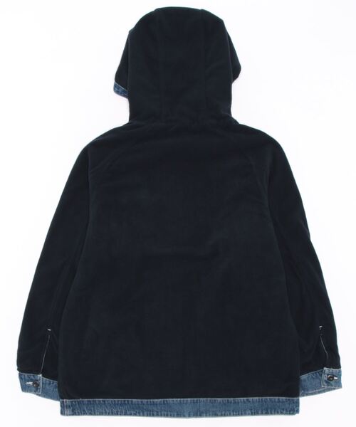 チチカカ（チチカカ）の「【ユニセックス】 リバーシブルフードブルゾン（ブルゾン・メンズ・カーキ/ネイビー・MEDIUM/LARGE）」の3枚目の写真