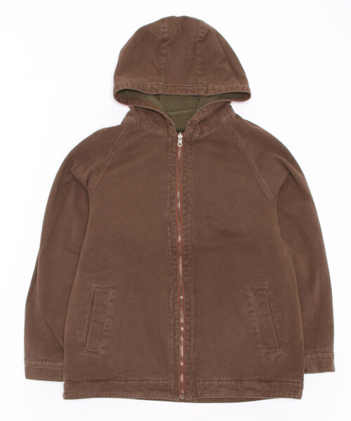 チチカカ（チチカカ）の「【ユニセックス】 リバーシブルフードブルゾン（ブルゾン・メンズ・カーキ/ネイビー・MEDIUM/LARGE）」の5枚目の写真