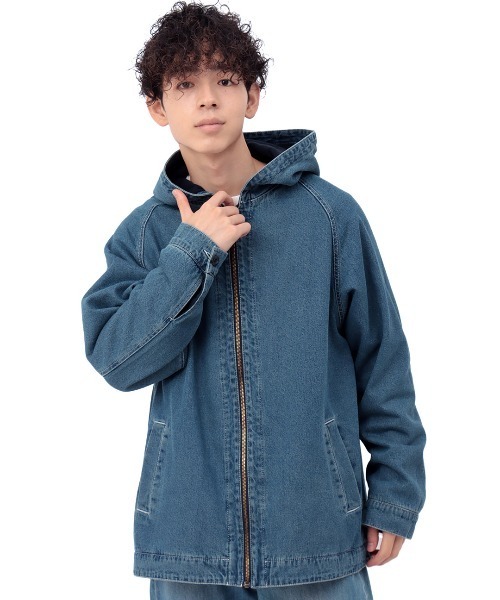 チチカカ（チチカカ）の「【ユニセックス】 リバーシブルフードブルゾン（ブルゾン・メンズ・カーキ/ネイビー・MEDIUM/LARGE）」の21枚目の写真