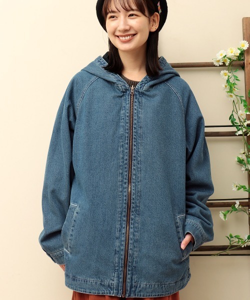 チチカカ（チチカカ）の「【ユニセックス】 リバーシブルフードブルゾン（ブルゾン・メンズ・カーキ/ネイビー・MEDIUM/LARGE）」の16枚目の写真