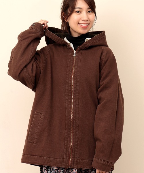 チチカカ（チチカカ）の「【ユニセックス】 リバーシブルフードブルゾン（ブルゾン・メンズ・カーキ/ネイビー・MEDIUM/LARGE）」の7枚目の写真